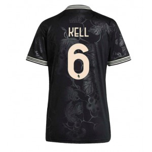 Fotbalové Dres Juventus Lloyd Kelly #6 Dámské Třetí Oblečení 2025-26 Krátký Rukáv